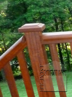 Ipe Post Capt and Railing